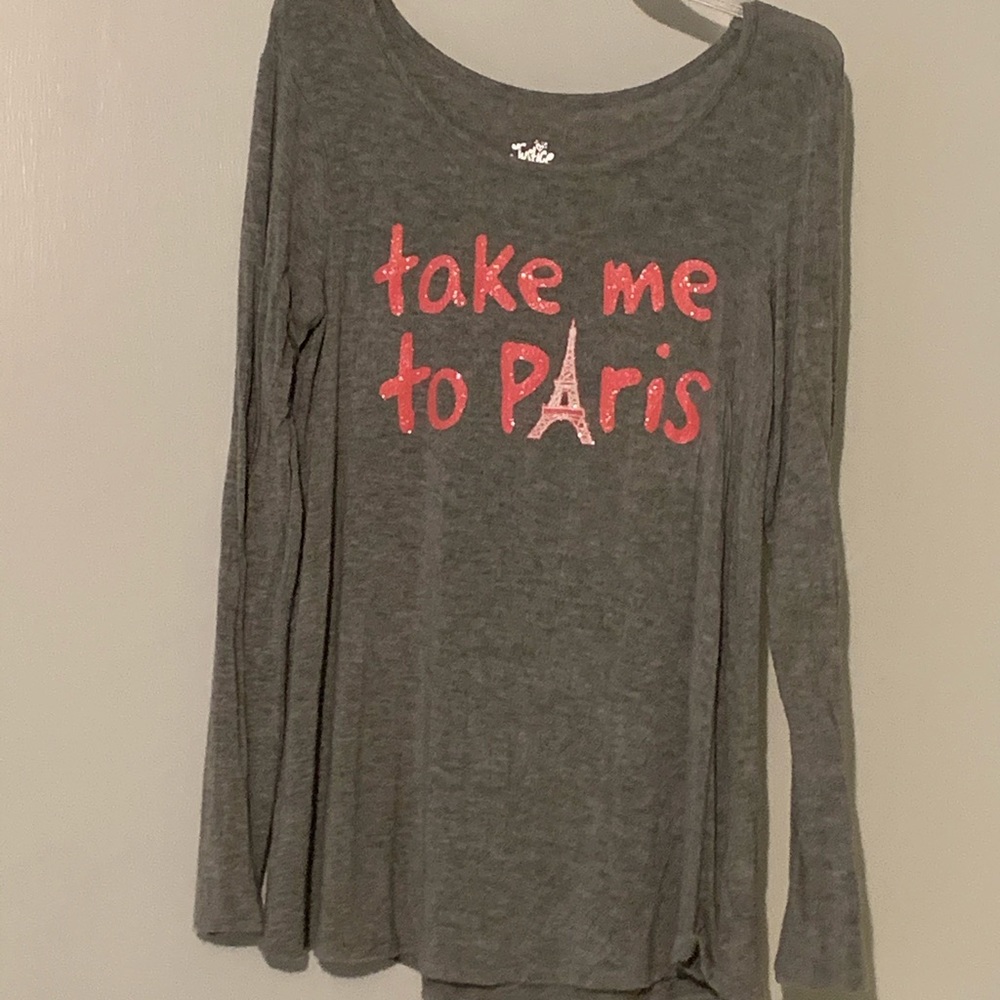 🧚‍♀️Kid’s Take Me to Paris Long Sleeve Shirt🧚‍♀️